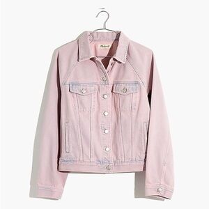 Madewell The Raglan Oversized Jean Jacket: Overdyed Edition Size Small